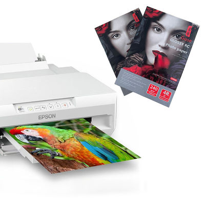 100 alto del papel de imprenta de la foto de la hoja 3R 200g brillante para las impresoras de chorro de tinta brillantes